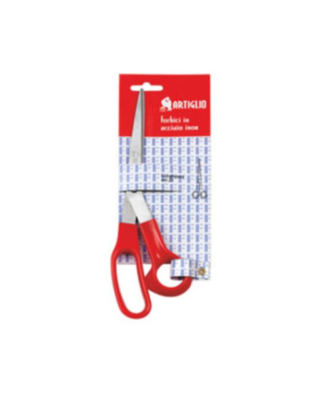 FORBICI MANICO ROSSO ABS CM18 TRYME