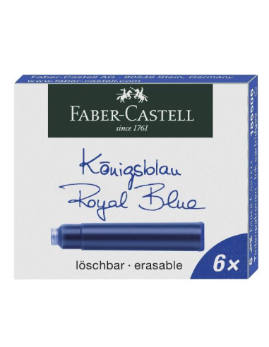 CARTUCCE X STILOGRAFICA BLU 6PZ