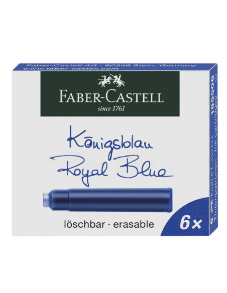 CARTUCCE X STILOGRAFICA BLU 6PZ