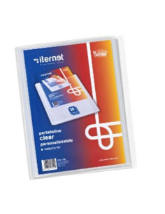 PORTALIST CLEAR PERSONALIZ 10 FOGLI