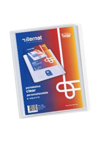 PORTALIST CLEAR PERSONALIZ 10 FOGLI