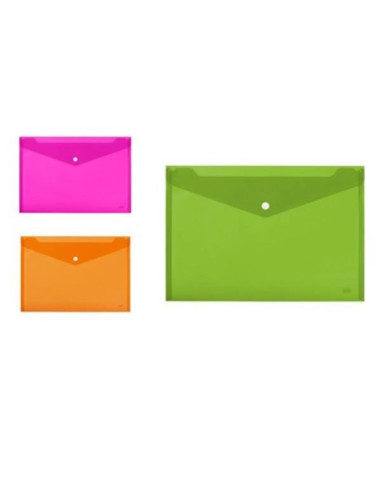 CF3 CARTELLINEE A4 FLUO C/BOTTON