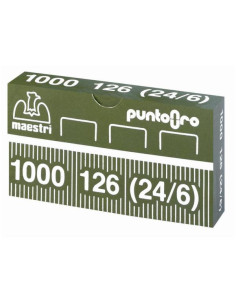 CF10X1000PUNTI 24/6 126 ORO