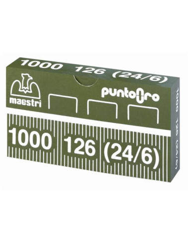 CF10X1000PUNTI 24/6 126 ORO