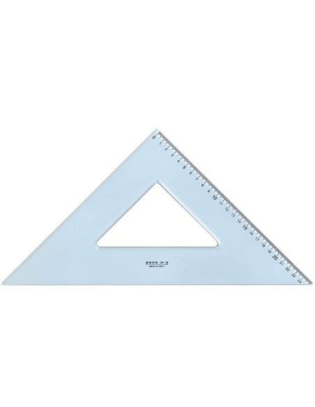 SQUADRA 45° 35CM LINEA UNI