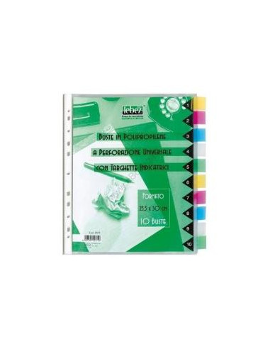 CF10 BUSTE TARGHETTE INDICATRICI