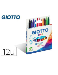 CF12PASTELLI GIOTTO CERA