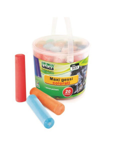 CF20   MAXI GESSI COLORATI DA 20 MM