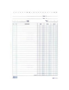 CF100 SCHEDE DARE/AVERE/SALDO BLU