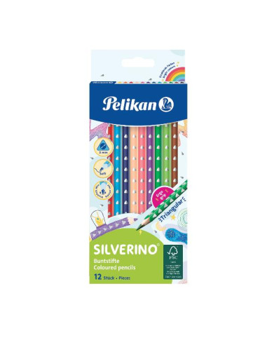 CF12 SILVER MAT COLOR TRIANG 3MM