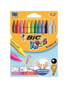 CF12PASTELLI BIC KIDS PLASTIDECOR