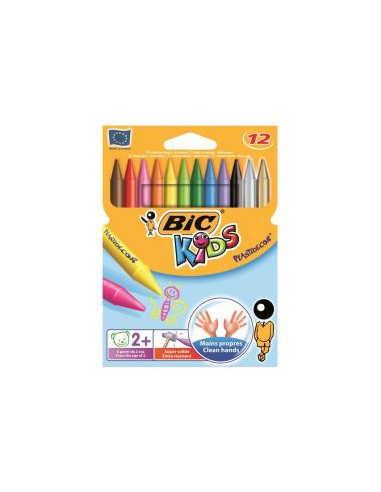 CF12PASTELLI BIC KIDS PLASTIDECOR