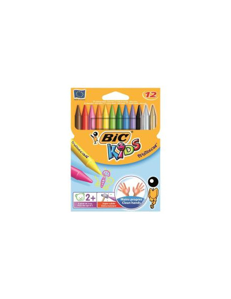 CF12PASTELLI BIC KIDS PLASTIDECOR