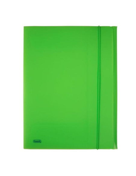 CART. ELASTICO NEON 24X33 VERDE