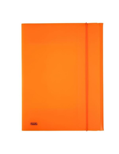 CART. ELASTICO NEON 24X33 ARANCIO