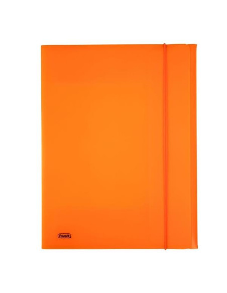 CART. ELASTICO NEON 24X33 ARANCIO