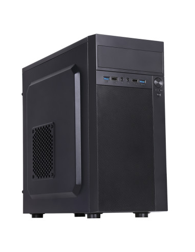 CASE ITEK M.TOWER "THEON" 500W, 2*USB2, 2*USB3 Audio Front- Cable Managment - BK - ITOCMPTO