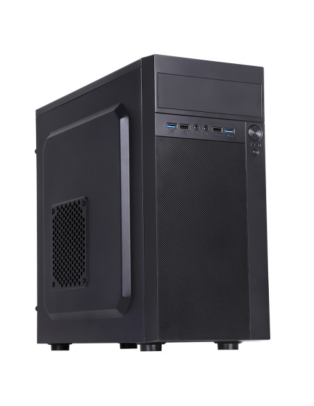 CASE ITEK M.TOWER "THEON" 500W, 2*USB2, 2*USB3 Audio Front- Cable Managment - BK - ITOCMPTO
