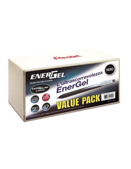 CF24ROLLER ENERGEL SLIM 0 7 NERO