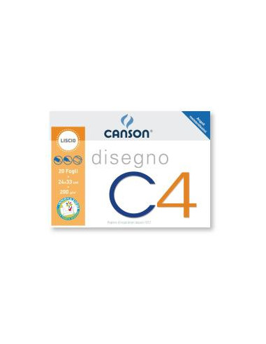 ALBUM C4 4ANG LISCIO 24X33CM 200G