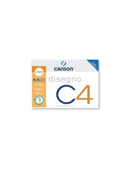 ALBUM C4 4ANG LISCIO 24X33CM 200G