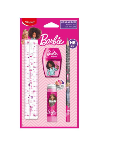SET MINI CANCELLERIA BARBIE