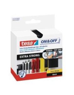 NASTRO AUTOADESIVO ON OFF NERO