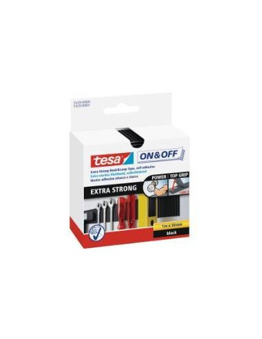 NASTRO AUTOADESIVO ON OFF NERO