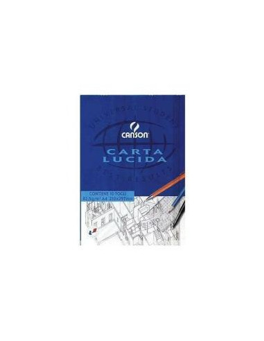 CF10BLOCCO CARTA LUCIDA 10CF A3 80G