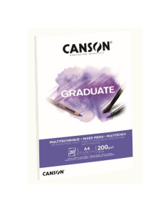 BLOCCO  MIX MEDIA A4 20FG. 200 G