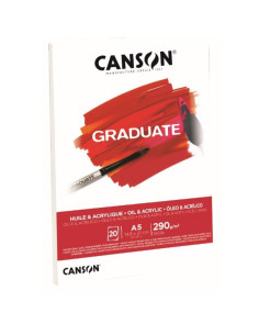 BLOCCO OIL   ACRYLIC A4 20 FG. 290G