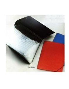 P/DOCUMENTI A4 PP 13 SCOMP.TI ROSSO