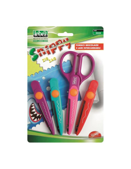 FORBICE SNIPPY ZIG-ZAG 4 IN 1