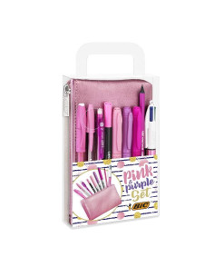 PINK SET ASTUCCIO + PENNE