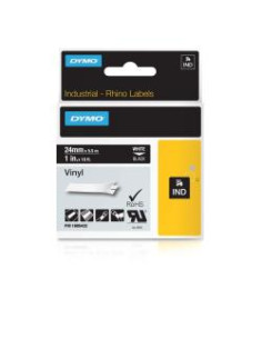 NASTRO 24MMX 5 5M VINILE BI/NE