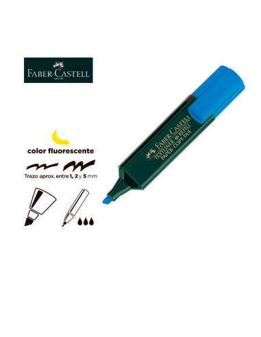 CF10EVIDENZIATORE TEXT48 AZZURRO