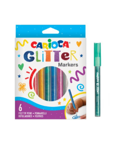 CF6   MARCATORI GLITTER BL.