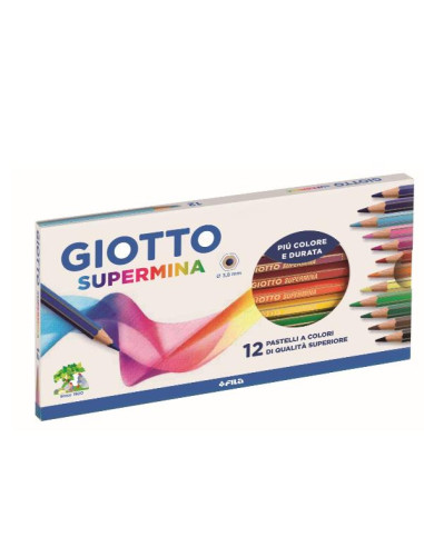 CF12PASTELLI GIOTTO SUPERMINA