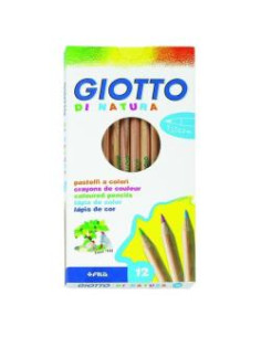 CF12PASTELLO GIOTTO DI NATURA ASSOR