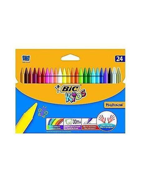 CF24PASTELLI BIC KIDS PLASTIDECOR