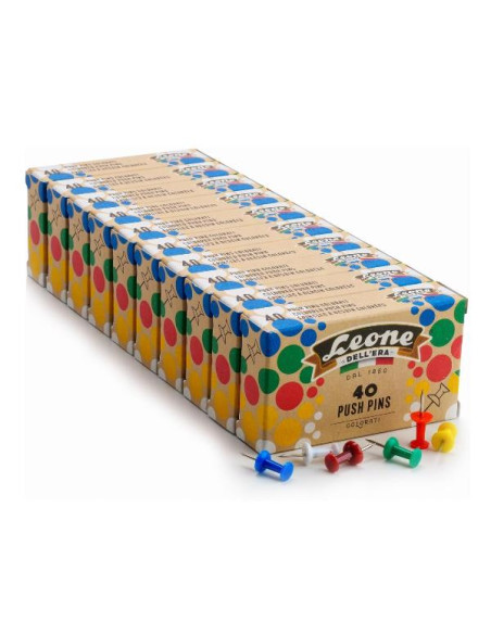 CF10X40 PUSH PINS COLORI ASSORTITI