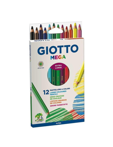 CF12 PASTELLI GIOTTO MEGA