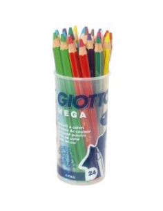CF24BARATTOLO PASTELLI GIOTTO MEGA