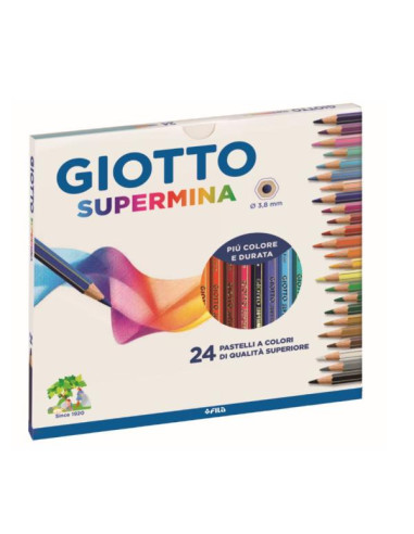 CF24PASTELLI GIOTTO SUPERMINA