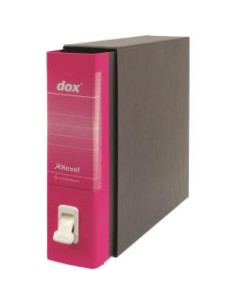 Rexel Dox 2 Registratore a Leva Formato Legale fucsia