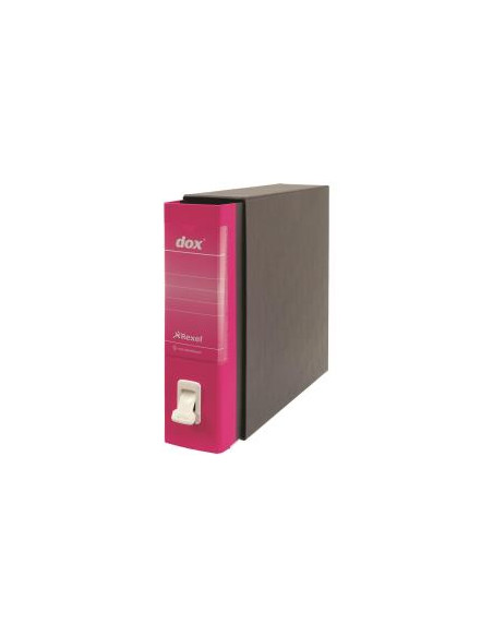 Rexel Dox 2 Registratore a Leva Formato Legale fucsia