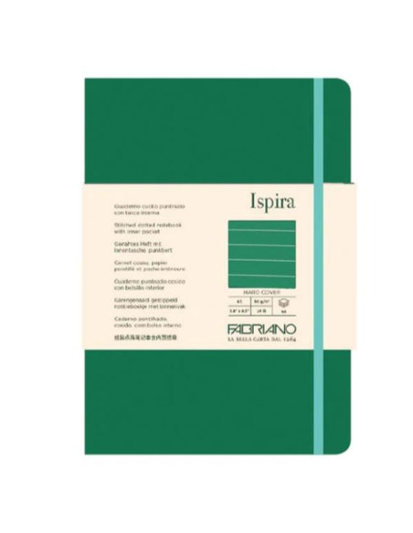 FG96 ISPIRA HARD A5 LINES GREEN