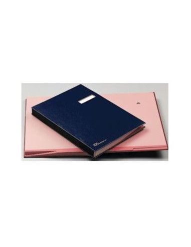 LIBRO FIRMA 18 INTERCALARI BLU