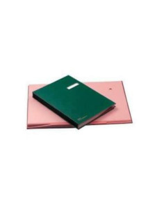 LIBRO FIRMA 18 INTERCALARI VERDE