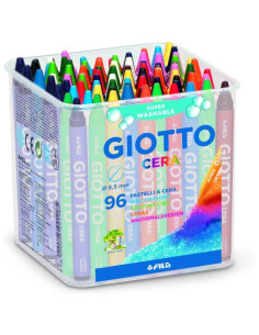 CF96 GIOTTO CERA MAXI BAR. COL ASS